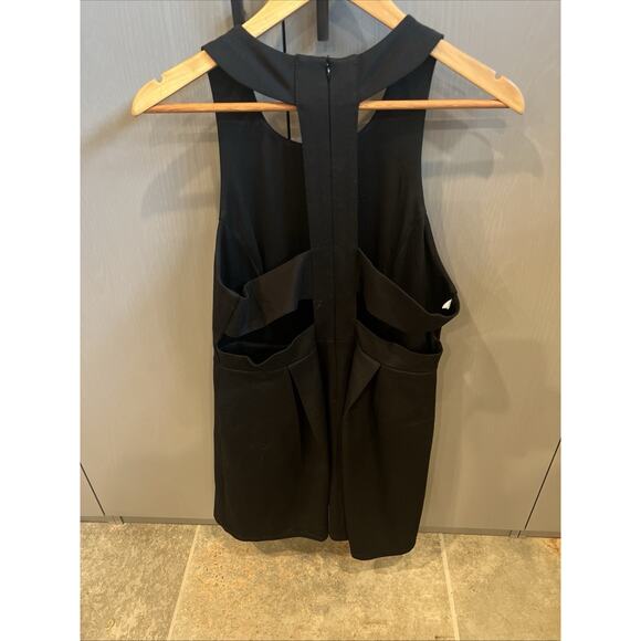 Lulus Dress Women XL Black Sleeveless Open Back Fit & Flare Party Cocktail Dress - Picture 3 of 11